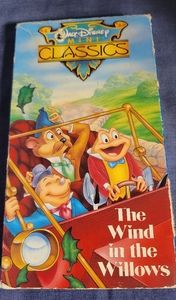 Vintage Disney The Wind In The Willows VHS Tape